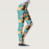 Collage photo Leggings Visage personnalisé Impress (Droite)
