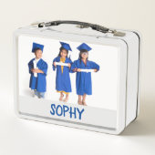 COLLAGE photo Lunchbox ROSE, BLANC À Customiser (Dos)