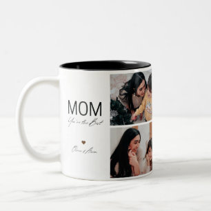 Collage photo Maman You Are the Best Coffee Mug