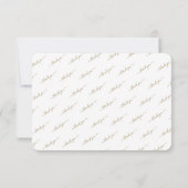 Collage photo Merci personnalisé (Dos)