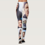 Collage photo Mettez votre visage sur les Leggings<br><div class="desc">Créez un véritable accessoire de mode quand vous ajoutez vos photos à ces leggings ou pantalons de yoga. Ils ont une impression de collage tout sur collage qui est prêt à être customisé avec jusqu'à 4 photos. Le collage convient mieux aux photos verticales orientées ou orientées portrait. Ajoutez des photos...</div>