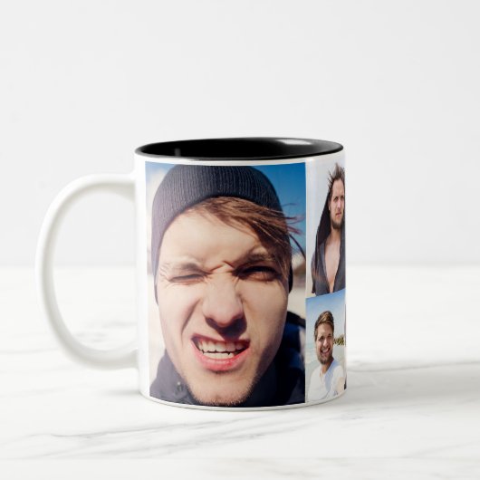 Collage photo Mettez votre visage sur une Mug (Gauche)