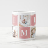 Collage photo Mimi Custom Giant Coffee Mug (Devant)