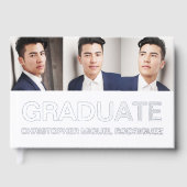 Collage photo minimaliste Graduation (Recto)