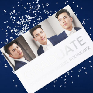 Collage photo minimaliste Graduation