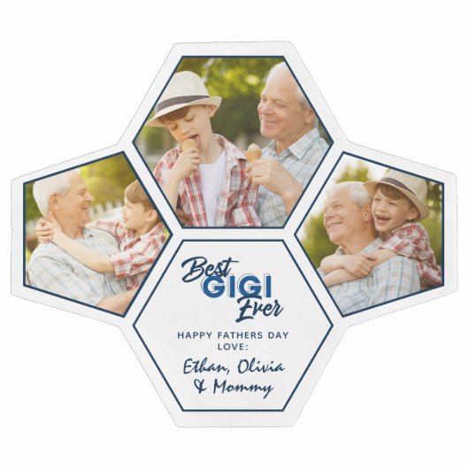 Collage photo moderne 3 Meilleur Gigi Jamais (Plat)