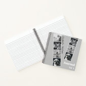 Collage photo moderne Carnet noir & blanc (Intérieur)