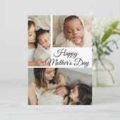 Collage photo moderne | Carte de fête des mères (Debout devant)