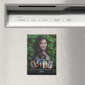Collage photo moderne Graduation Keepsaké Magnet (In Situ (Lave-vaisselle))