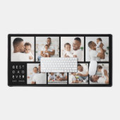 Collage Photo Moderne Meilleur Papa Ever (Clavier et souris)