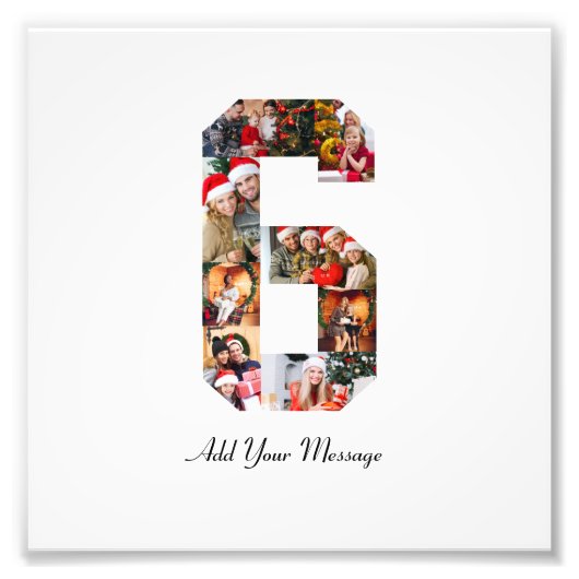 Collage photo noir et blanc numéro 6 (Devant)