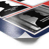 Collage photo patriotique personnalisé (Coin)