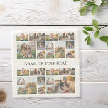 Collage photo personnalisé<br><div class="desc">Créez votre propre Dessous de verre photo personnalisé en pierre</div>