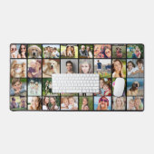 Collage photo personnalisé 32 noir (Clavier et souris)