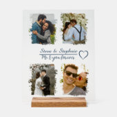 Collage photo personnalisé avec n'importe quel tex (Recto)