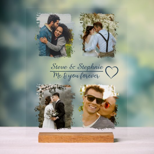 Collage photo personnalisé avec n'importe quel tex (Neutre)