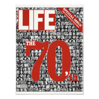 Collage photo personnalisé du magazine Life