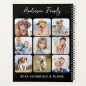 Collage photo personnalisé moderne Calendrier pers (Dos)