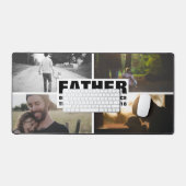 Collage Photo Personnalisé Père De L'Année Fête de (Clavier et souris)