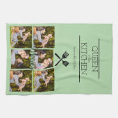 Collage photo personnalisé Serviette de cuisine (Horizontal)