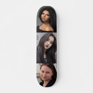 Collage photo personnalisé skateboard