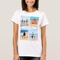 Collage photo personnalisé T-Shirt Your Photos and