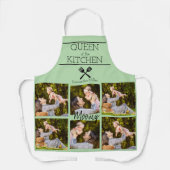 Collage photo personnalisé tablier de cuisine (Recto)