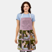 Collage photo personnalisé | Texte - Tablier de cu (Porté)