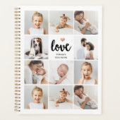 Collage photo simple et chic | Amour avec coeur (Devant)