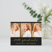 Collage photo simple | Invitation de la fête de gr (Debout devant)