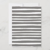 Collage photo tendance | Invitation de baptême (Dos)