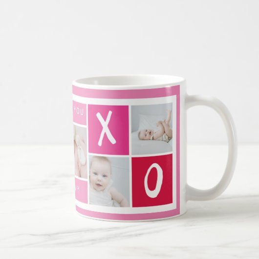 Collage photo XOXO | Mug (Droite)