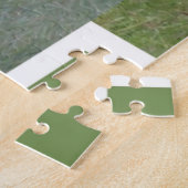 Collage Puzzle: Natuur Park Lelystad RED DEER Legpuzzel (Zijkant)