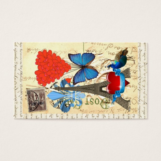 Collage romantique Paris (Devant)
