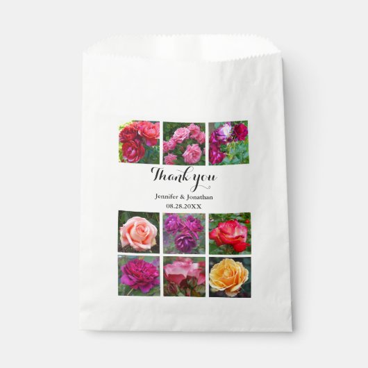 Collage rose #1 Merci Favoriser les sacs (Devant)