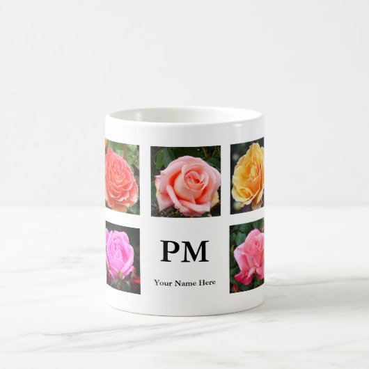 Collage rose #2 Mug (Centre)