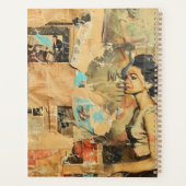 Collage rustique Vintage de journaux (8) (Dos)