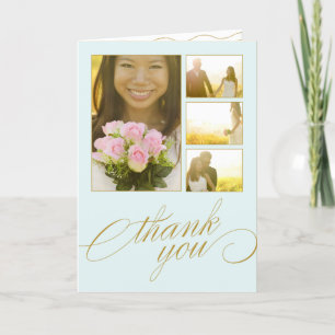 COLLAGE SCRIPTE   CARTE DE REMERCIEMENTS DE MARIAG