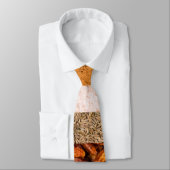 Collage set specerijen en voedselingrediënten stropdas (Gebonden)