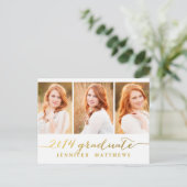 Collage simple | Invitation de la fête de graduati (Debout devant)