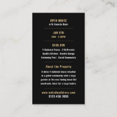 Collage Style Realtor Open House Cartes publicitai (Dos)