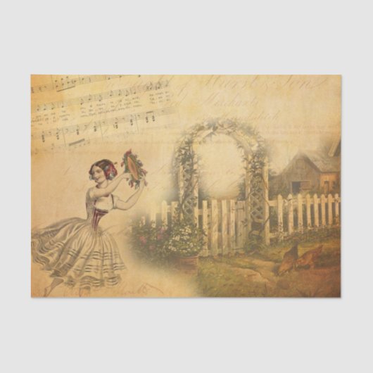 collage tissuepapier (Voorkant)