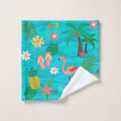 Collage Tropical (Gant de toilette)