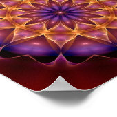 Collage van 12 Mandalas Poster (Hoek)