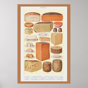  Collage van huishoudkaas, Beeton, 1923 Poster