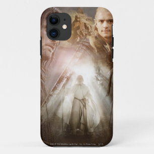 Collage van Karakters iPhone 11 Hoesje