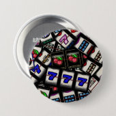 Collage van sleufmachineleesjes ronde button 7,6 cm (Voorkant /achterkant)