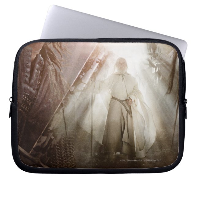 Collage van tekens laptop sleeve (Voorkant)