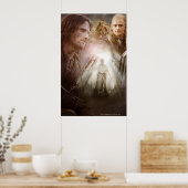 Collage van tekens poster (Keuken)