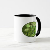 Collage vert Fairy Splashy I Mug (Devant droit)